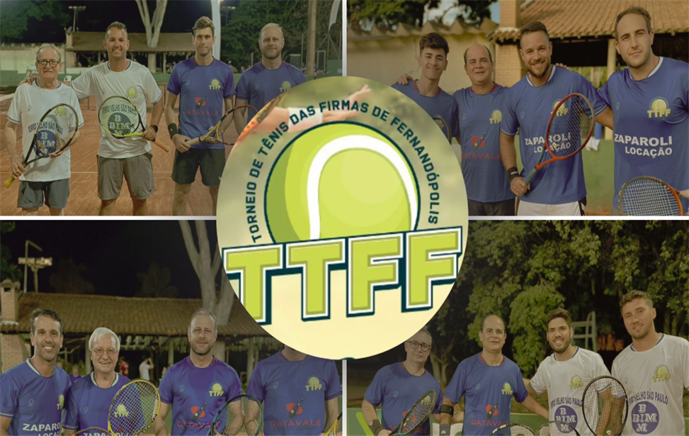 Datavale no Torneio de Tênis das Firmas de Fernandópolis
